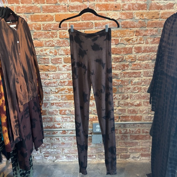 Parker Blue Cashmere Pants - Picture 4 of 4